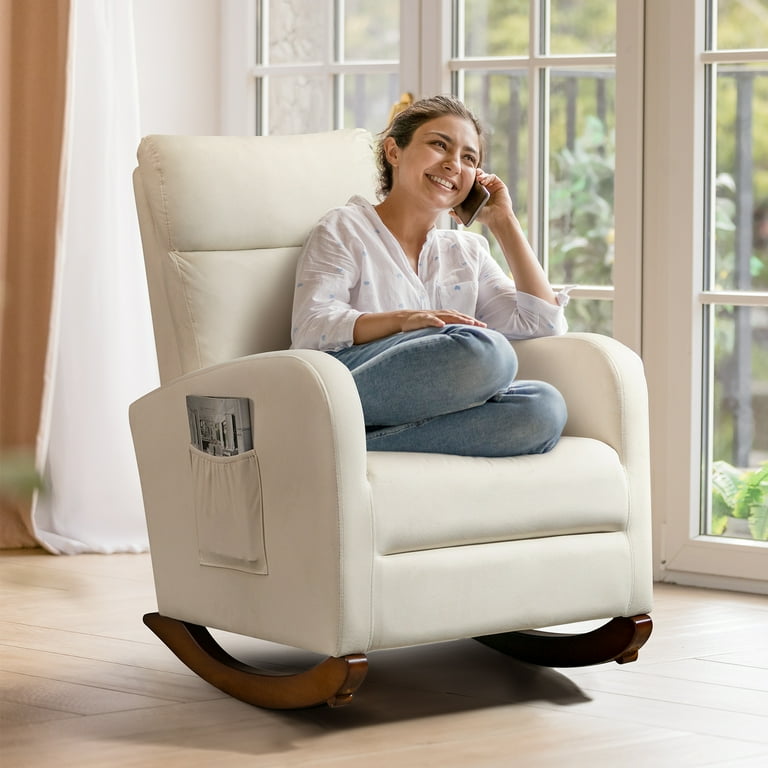 Rocking Chair Hush Hush 360 Glider 360° Swivel Glider Chair For
