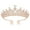 Rose Gold, variant on Fimkaul Women's Hair Clips Girls Princess Elegant Crown With Combs Headbands Bridal Prom Birthday Wedding Guest Gifts