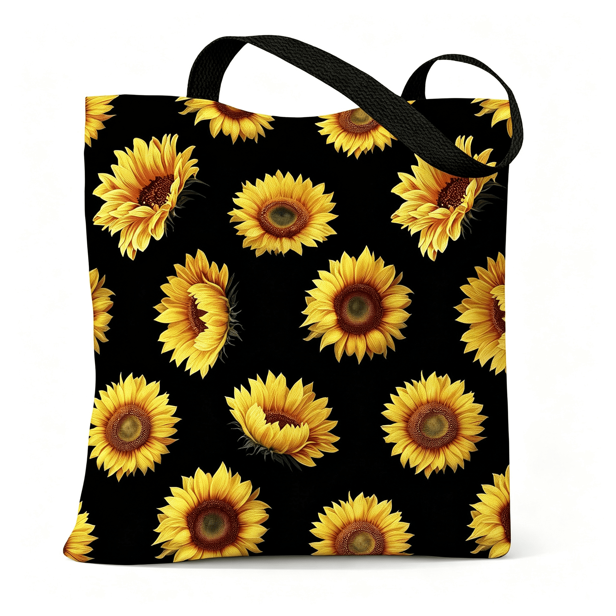 AOMRCOL Tote Bag with Zipper Cute Canvas Tote Bag for Women,Book Totebag Pocket