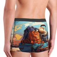 thumbnail image 3 of Goofa Colorful Travel Luggage Gear Printed Men's Boxer Briefs Underwear, Moisture-Wicking Underwear, Trunk,Soft and Breathable Cotton Underwear-X-Large, 3 of 9