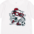 thumbnail image 4 of Inktastic Soccer Ball Boys or Girls Long Sleeve Toddler T-Shirt, 4 of 5