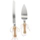 thumbnail image 4 of Professional Cake Decorating Tools Romantic Cake Cutting Tool Stainless Steel For Parties 20.4X2.4CM 2Pcs, 4 of 4