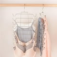 thumbnail image 3 of kurtrusly Multi-Layer Underwear Hanger Foldable Tie Drying Rack Portable Home Gray, 3 of 6