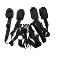thumbnail image 1 of Party Favors Couples Gift Set Bed Handcuffs Ankle Cuff Restraints For Women Men Couples Adult Games HKO, 1 of 5