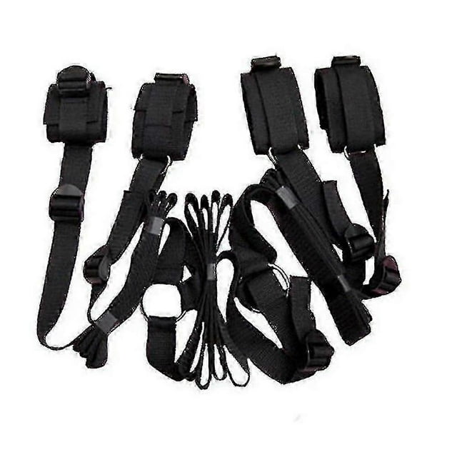 Party Favors Couples Gift Set Bed Handcuffs Ankle Cuff Restraints For Women Men Couples Adult Games HKO