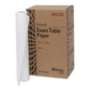 Pro Advantage P750018 Exam Table Paper 18 in. x 225 ft White Smooth (Each)