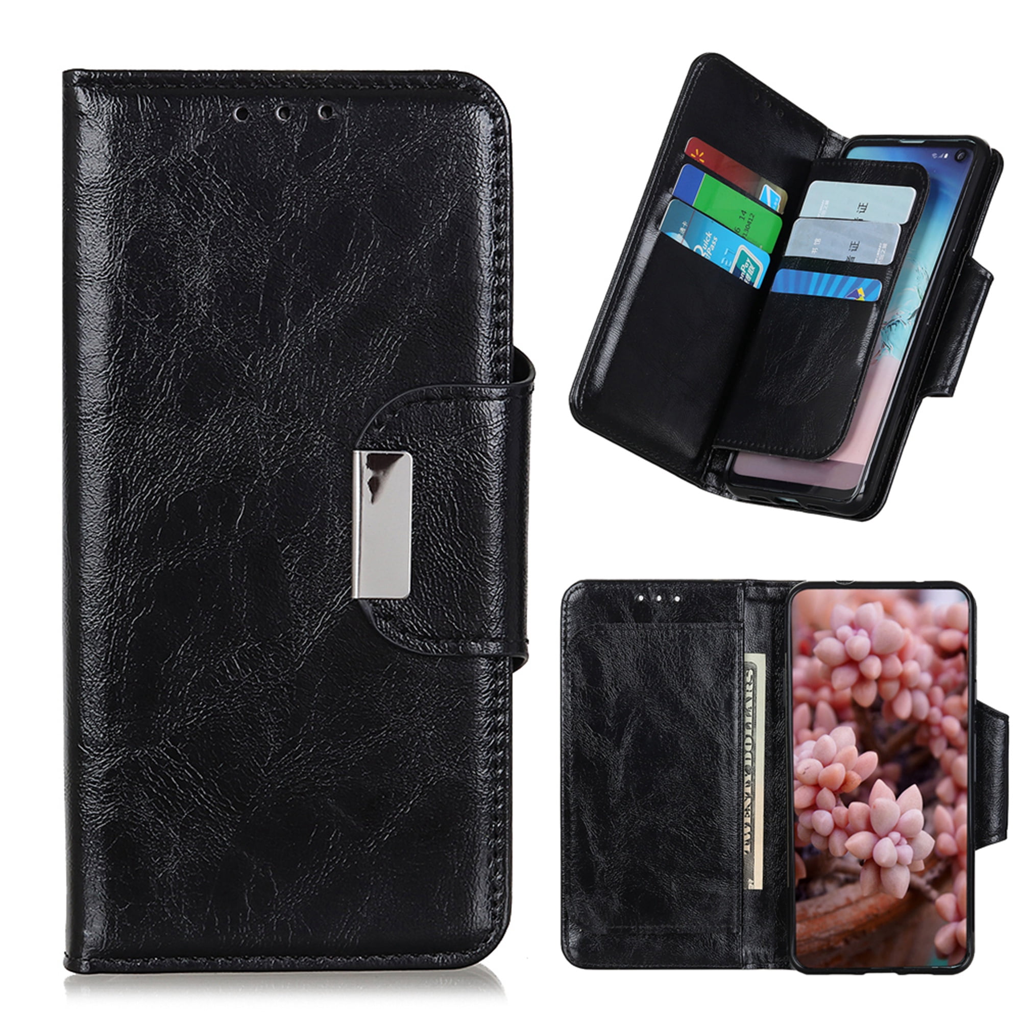 Dteck Folio Wallet Case For Samsung Galaxy Note 20 5G 6 Cedit Card 
