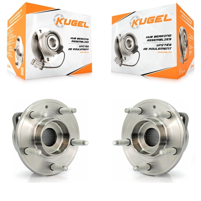 Kugel Rear Wheel Bearing and Hub Assembly Pair for Car Cadillac ATS Buick Envision LaCrosse CT4 Regal Sportback TourX - Left Right Side (Driver Passenger) K70-100782