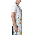 thumbnail image 2 of Goofa Elephant Tree Printed Waterproof Apron 33" Chef Aprons for Men Heavy Duty Chemical Work Apron Adjustable Bib Apron, 2 of 9