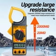 thumbnail image 2 of ANENG ANENG DT266 Digital Clamp Meter - High Precision 1999 Count Multimeter with Auto Range, LCD Display, AC/DC Current/Voltage/Resistance Measurement, Includes Buzzer and Data Hold Function,, 2 of 6