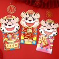 thumbnail image 4 of 3Pcs Red Envelops Chinese Zodiac New Year Red Envelopes Cartoon Tiger Animal Print Lucky Money Pockets Spring Festival Cash Gift Bag(4), 4 of 5