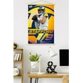 thumbnail image 2 of NFL Los Angeles Rams - Matthew Stafford 21 Wall Poster with Magnetic Frame, 22.375" x 34", 2 of 5