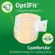 FitRight OptiFit Extra+ Briefs, with Leak Stop Guards, Adult Disposable Briefs with Tabs, X-Large, 56 - 64, 20 Count