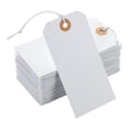 thumbnail image 3 of 100 etiquetas de regalo con cuerda, etiquetas colgantes de regalo, etiquetas de papel para decoración del hogar, etiquetas colgantes en blanco para el 12x6cm, 3 of 8