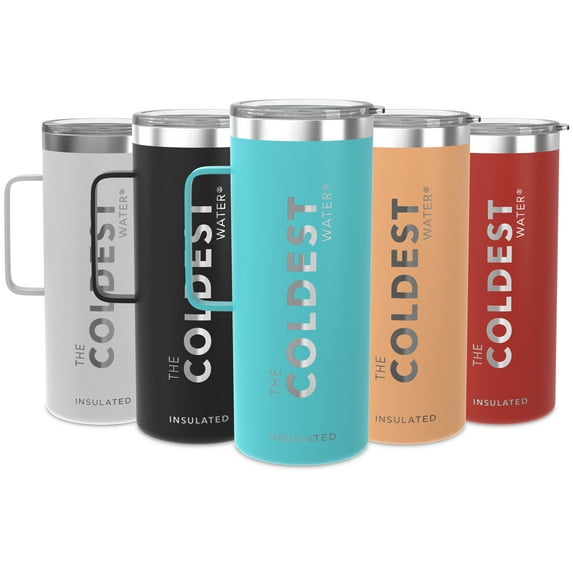 The Coldest Coffee Mug - Stainless Steel Super Insulated Travel Mug for Hot & Cold Drinks, Best for Tea, Lattes, Cappuccino Coffee Cup( Comet Tail Green 32 Oz)