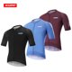 thumbnail image 2 of HISERWA - Maillot de ciclismo de manga corta para hombre, camiseta de malla transpirable de verano, ropa para bicicleta de montaña o carretera, camisetas de secado rápido para bicicleta, 2 of 5