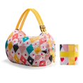 thumbnail image 1 of Bolsa de compras ecológica plegable Bolsa de viaje Bolsa de hombro portátil Bolsa de supermercado grande gruesa Bolsa ecológica de supermercado Diamante, 1 of 4