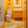 thumbnail image 6 of Adventure Time Anime pattern Bath Mat Sets 3 Pieces Non-Slip Bathroom Rug Set for Bathroom, Water Absorbent Bath Mat+ Contour Rug+ Toilet Lid Cover, 6 of 7
