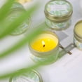 thumbnail image 2 of SCENTORINI Natural Citronella Candles for Outdoor, 15 oz Lemongrass Essential Oils Travel Tin Candles for Patio, 6 Pack, 2 of 8