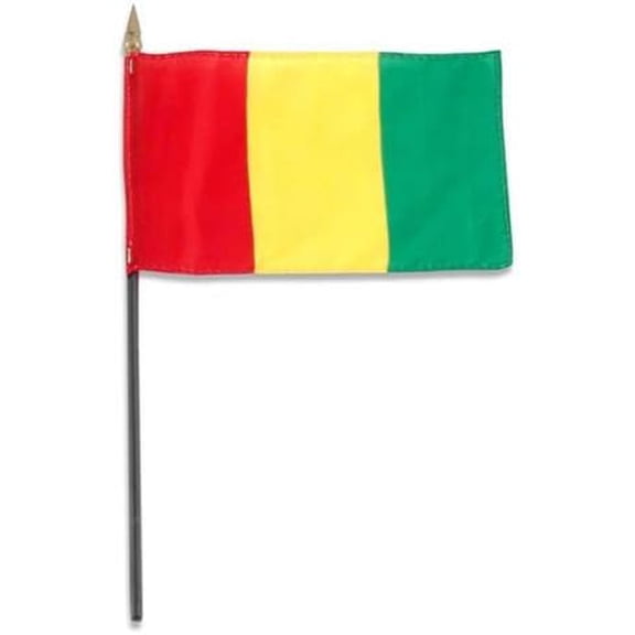 Guinea flag 4 x 6 inch