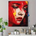 thumbnail image 4 of Qisvanset Big Tree Colorful Houses Canvas Print 12x16 Inch Dining Room Decor, 4 of 8