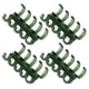 thumbnail image 4 of 20 piezas anillos de encuadernación diseño segmentado sostienen 60 hojas 11 mm de espesor de encuadernación suministros de oficina verde, 4 of 5
