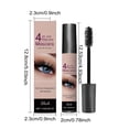 thumbnail image 2 of Extentionist Mascara,Tubing Mascara ,11g Waterproof Lengthening Mascara, Long-Lasting Volumizing Formula, Smudge-Proof Curling Lash Definition Eye Makeup(MulticolorA), 2 of 4