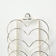 thumbnail image 6 of WHW Rustic Farmhouse Wire Hearts Card Holder, 20 1/2 Inches, Distressed Iron Finish, 6 of 7