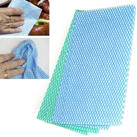 

4 Pc E-Z J Cloths Dish Towels Kitchen Cleaning Rag Wipes Multi Purpose Reusable