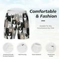 thumbnail image 4 of Kdxio Colors Cats Print Men'S Swim Trunks With Compression Liner 7 Inch Inseam Quick Dry Swim Shorts, 4 of 7