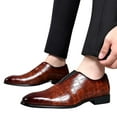 thumbnail image 2 of Mens Oxford Shoes Business Formal Derby Dress Sneakers Classic Oxford tuxedo Shoes for Men, 2 of 9