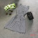 thumbnail image 3 of Mini vestido corto de noche de fiesta con estampado floral de gasa sin mangas para mujeres y niñas Noticed FS1635-44, 3 of 6