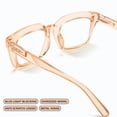 thumbnail image 3 of Gafas IBOANN de gran tamaño que bloquean la luz azul para mujer, 3 of 8