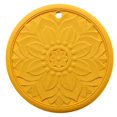 thumbnail image 2 of 3Pcs 20cm Non-Slip Silicone Pot for Pads Hot for Pads Coaster Kitchen Table Mat Placemat Yellow, 2 of 9