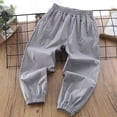 thumbnail image 4 of SJLDQY Boys Baggy Sweatpants Elastic Waist Straight leg Joggers Athletic Pants Loose Casual Trousers with Pockets, 4 of 4