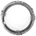 thumbnail image 3 of Krator Chrome 7" LED Headlight Mounting Ring Trim Bracket Compatible with Harley Davidson Electra Glide Road King FLHR 1994, 3 of 4