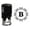 Black, variant on Printtoo B Alphabet Monogram Octagon Celtic Swirl Frame R-40 Self Inking Rubber Stamp Office Stationary-Blue