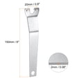 thumbnail image 2 of Uxcell Angle Grinder Wrench 2mm Thickness Metal Lock Nut Replacement Wrenches Spanner, 2 of 5