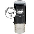 thumbnail image 2 of ExcelMark Tampon d'Inspection Rond Auto-Encreur Personnalisé - Diamètre 5/8 Pouces" (3 Lignes), 2 of 3
