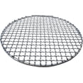 thumbnail image 1 of HUGFEGWE Stainless Steel Round Grill Grate Barbecue Mesh Rustproof Roast Stainless Steel Stackable Design Round Grill Net for Outdoor 33cm CJB91-77797, 1 of 6