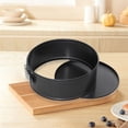 thumbnail image 6 of Bakeware Sets, Baking Pans Set, Nonstick Oven Pan for Kitchen with Wider Grips, 9 Pieces Including Rack, Cookie Sheet, Cake Pans, Loaf Pan, Muffin Pan, Pizza Pan ,Silicone Whisk Scraper Clamps, 6 of 8