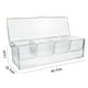 thumbnail image 2 of Bandeja para condimentos refrigerada con hielo, bandeja para servir suministros de fiesta para servidor de comida tipo bufé, garantía de frescura con cámara de hielo, material irrompible no tóxico,, 2 of 8