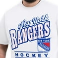 thumbnail image 5 of Men's G-III Sports by Carl Banks  White New York Rangers Adaptive Headliner T-Shirt, 5 of 6