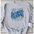 thumbnail image 3 of In My Detroit Football Era Sweatshirt (Faux Sequin/Glitter), Football, Detroit Football Fan, Sports Sweatshirt, Trendy, Michigan, Superbowl, 3 of 5