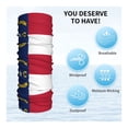thumbnail image 4 of Neck Gaiter Face Mask Men Women North Carolina Flag Seamless Bandana Face Cover Scarf Mask Balaclava Headband, 4 of 7