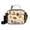 Pastel Orange Forest Animals, variant on Insulated Lunch Bag 6L Leak-Proof Lunch Box with Shoulder Strap Multiple Pockets Lunch Tote Green Sea Turtles Pattern