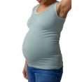 thumbnail image 6 of Ingrid & Isabel For Every Belly Women's Maternity Seamless Fitted RibTank, Sizes S-XXL, 6 of 10