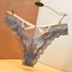thumbnail image 3 of Tanga de encaje Sexy para mujer, bragas de cintura baja, ropa interior transparente, lencería, 3 of 5