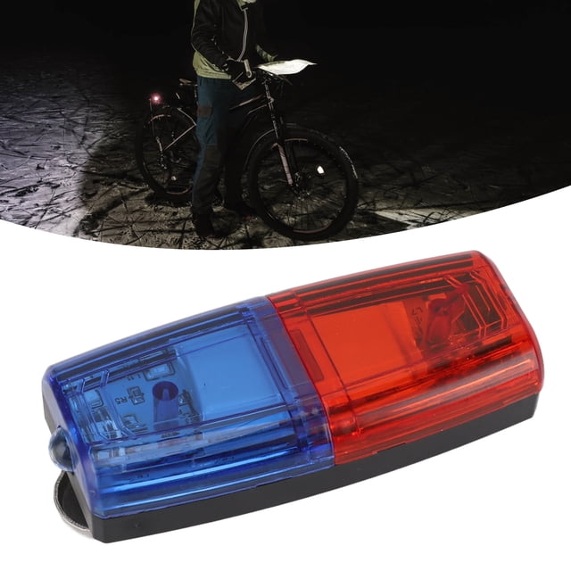 Warning Shoulder Light, Mini LED Strobe Light Energy Efficient For Cycling Red And Blue,Yellow,Blue And Yellow,Red,Transparent