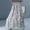 *Gray, variant on ClodeEU Women's High Waisted Double Layer Tulle Midi Skirt with Floral Print, Romantic Mesh Skirt Beige,Womens Plus Free Size